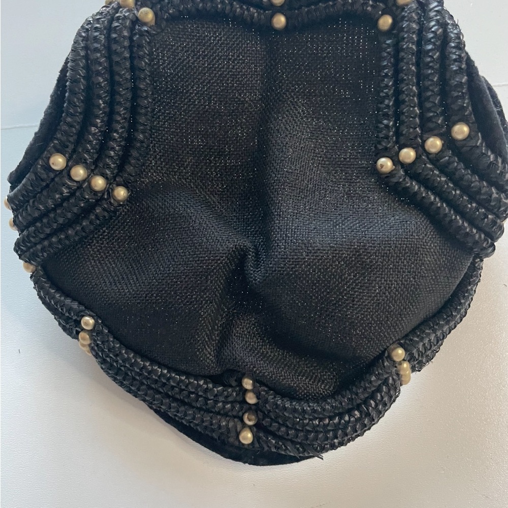 Chic Black Beaded Women's Hat